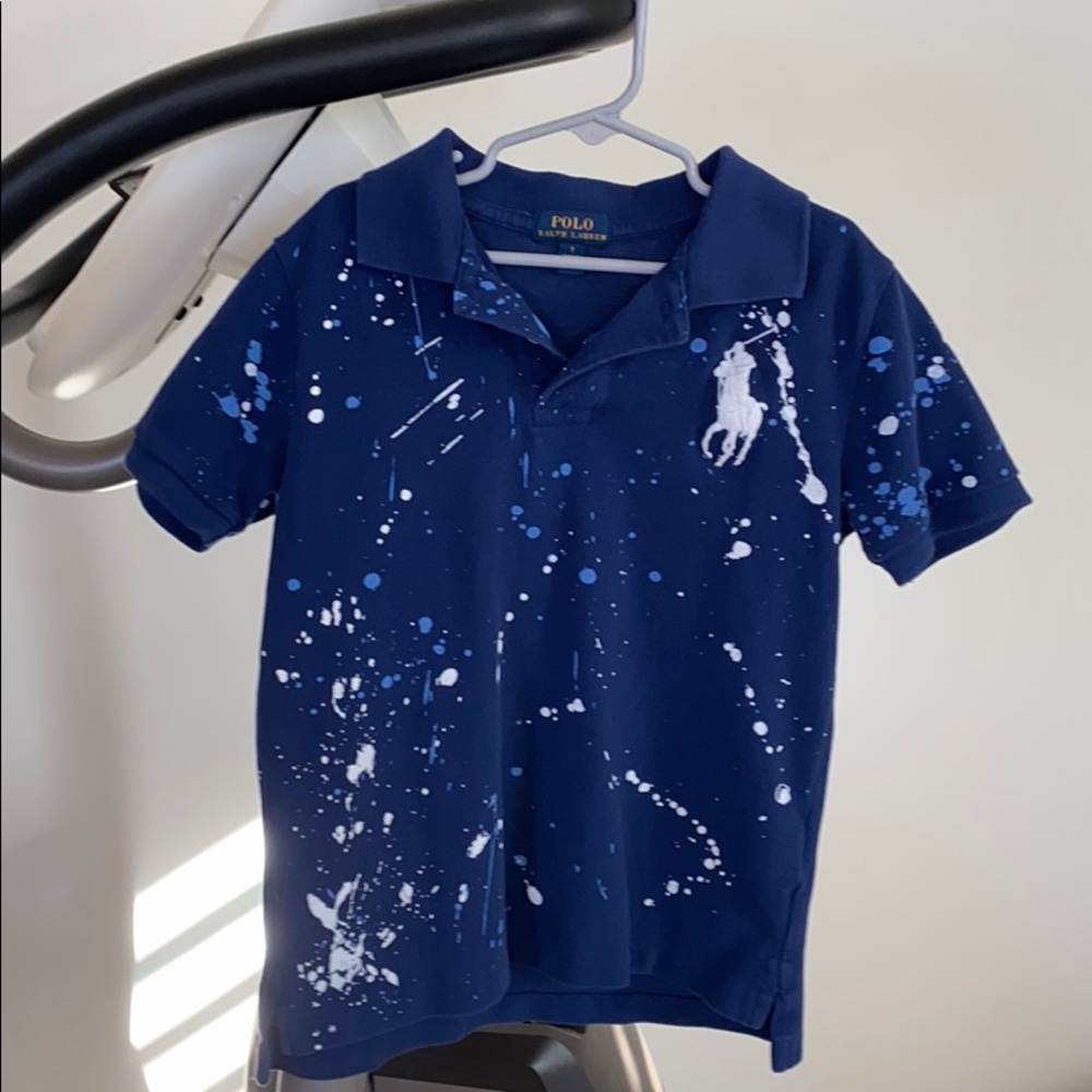 Polo boys shirt size 7